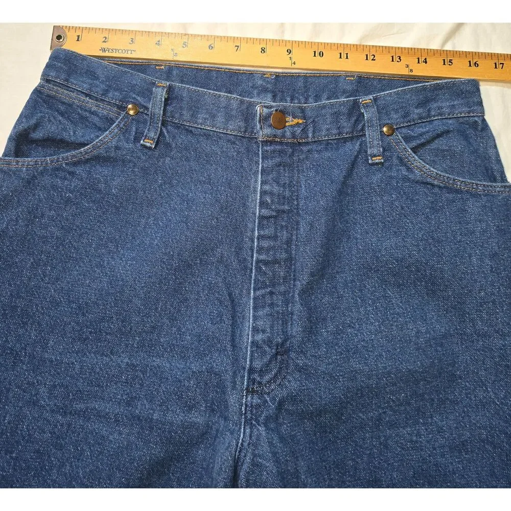 Wrangler Gold Tab/Leather Patch Size 15/16 x 32 Boy's/Men' Jeans - NWOT - 24